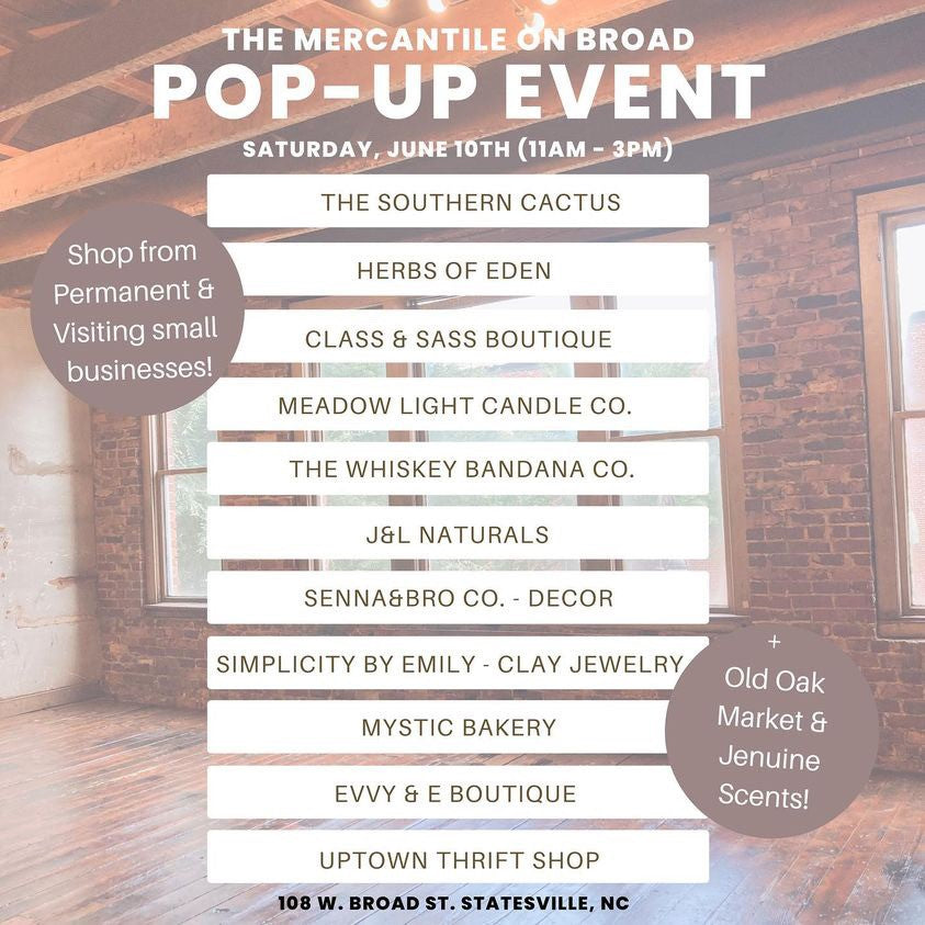 Pop Up Vendor Market | June 10, 2023